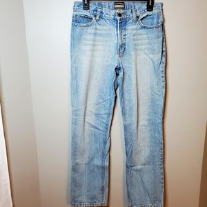 Light wash men's jeans